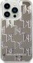 Karl Lagerfeld Etui Karl Lagerfeld do iPhone 14 Pro 6,1" hardcase srebrny/silver Liquid Glitter Monogram