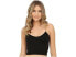 Free People 297566 Women's Brami Cropped Intimate Camisole Black Size M/L