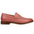 Фото #1 товара Sperry Gold Cup Exeter Penny Loafer Moc Toe Dress Mens Red Dress Shoes STS19656