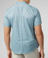 Фото #4 товара Men's Signature Oxford Short Sleeve Shirt