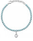 Fine steel bracelet with Love LPS05ASD30 pendant