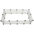 ფოტო #1 პროდუქტის C&C Kennel 145x75 cm Modular Dog Cage