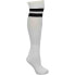 Фото #2 товара ASICS Old School Striped Socks Mens White Athletic ZK1103-0190