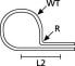 HellermannTyton Befestigungsschelle Alu4-ALU-NA-C1