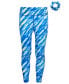 Big Girls Tie-Dyed-Print 7/8-Leggings & Scrunchy, 2 Piece Set, Created for Macy's