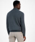 ფოტო #4 პროდუქტის Men's Long-Sleeve Half-Zip Merino Sweater, Created for Macy's