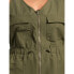 Фото #3 товара Madden NYC Parachute Jumpsuit Women's 1X Olive Sleeveless Juniors Plus Nylon