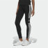 Фото #4 товара Женские спортивные колготки Adidas Adicolor 3 Stripes Trefoil Чёрный