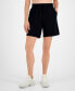 Фото #1 товара Women's Drawstring Relaxed Shorts Created for Macy's