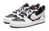 Фото #4 товара Кроссовки Nike Court Vision 1 GS Граффити панда черно-белые