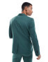 Twisted Tailor suit jacket in dark green