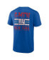 Фото #4 товара Men's Royal New York Giants Big and Tall Two-Sided T-shirt
