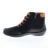 Фото #5 товара Ziera Arlo ZR10214BCPHG Womens Black Wide Leather Lace Up Casual Dress Boots