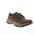 Skechers Knowlson Leland Mens Brown Extra Wide Lifestyle Sneakers Shoes