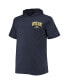 Фото #3 товара Men's Navy Notre Dame Fighting Irish Big and Tall Team Hoodie T-shirt