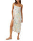 ფოტო #1 პროდუქტის Juniors' Flynn Sleeveless Printed Midi Dress