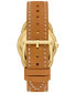 ფოტო #3 პროდუქტის Women's The Miller Brown Leather Strap Watch 32mm