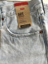 Levi's Women's 501 Skinny Jeans Button fly Size 31x30, 30x32 Ojai Snow - Blue