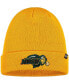 Men's Gold-Tone Ndsu Bison Raised Cuffed Knit Hat