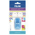 Фото #1 товара MILAN Blister Pack Eraser With Pencil Sharpener Capsule+2 Spare Erasers