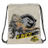 Фото #1 товара Сумка-рюкзак на веревках Jurassic World Warning Серый 35 x 40 x 1 cm