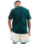 adidas Basketball t-shirt with graphic in green