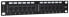 Фото #4 товара Intellinet Patch Panel - Cat6 - 10" - UTP - 1U - 12-Port - Black - RJ-45 - U/UTP (UTP) - Black - Rack mounting - 1U - 254 mm