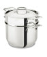 Фото #2 товара Stainless Steel 6 Qt. Covered Multi-Pot with Pasta Insert