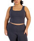 Фото #1 товара Plus Size Soft feel Tank Top, Created for Macy's