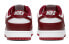 Фото #6 товара Nike Dunk Low Retro "Team Red" 耐磨防滑 低帮 板鞋 男款 团队红 / Кроссовки Nike Dunk Low DD1391-601