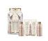 Body care gift set in a glass carafe Vanilla 5 pcs