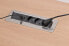 Brennenstuhl 1396200113 - 2 m - 3 AC outlet(s) - Indoor - IP20 - Black,Stainless steel - 115 mm