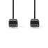 Nedis CCGB37010BK20 - 2 m - DisplayPort - DisplayPort - Male - Male - 3840 x 2160 pixels