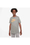 Sportswear Core Brandmark Çocuk Gri T-Shirt DX9524-063