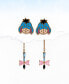 Disney Winnie the Pooh Multi-Color Eeyore Dangle Earrings