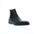 Фото #2 товара Bruno Magli Byron BM3BYRA0 Mens Black Leather Slip On Chelsea Boots 12