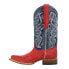 Фото #3 товара Corral Boots Denim Embroidered Square Toe Cowboy Womens Blue, Red Casual Boots