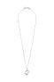 Фото #3 товара Charming silver necklace with pearl New Silueta 1000090700 (chain, pendant)