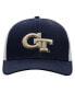 Фото #3 товара Men's Navy, White Georgia Tech Yellow Jackets Trucker Snapback Hat