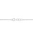 ფოტო #1 პროდუქტის EFFY® Diamond Zodiac Libra 18" Pendant Necklace (1/10 ct. t.w.) in Sterling Silver
