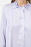 Фото #5 товара Рубашка женская Koton Кадын Фиолетовая из шелка