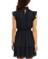 Фото #2 товара Платье BCX Для девочек Smocked Swiss-Dot, Созданное для Macy's