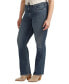Фото #4 товара Plus Size Avery High Rise Slim Bootcut Luxe Stretch Jeans