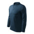 Фото #1 товара Malfini Single J. LS M MLI-21102 navy blue polo shirt