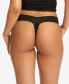 After Midnight Solid Open Panel Thong 481001
