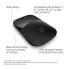 Фото #11 товара HP Z3700 Black Wireless Mouse - Ambidextrous - Optical - RF Wireless - 1200 DPI - Black