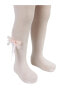 Kız Çocuk Taçlı Külotlu Çorap Pudra Pembe