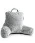 Cut Plush Striped Reading Pillow with Arms, Small