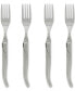Фото #1 товара Laguiole Connoisseur Stainless Steel Steak Forks, Set of 4