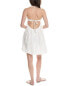 70/21 Eyelet Mini Dress Women's White M